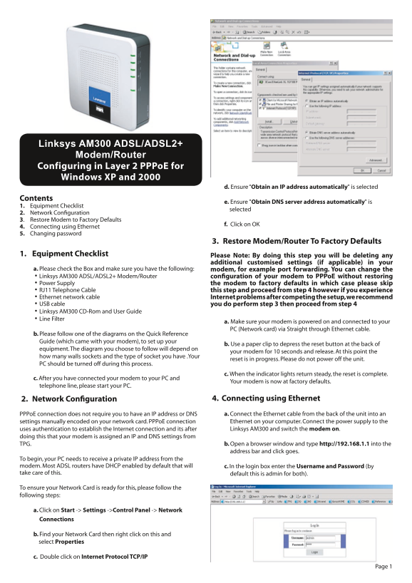 LINKSYS AM300 User Guide - Page 1