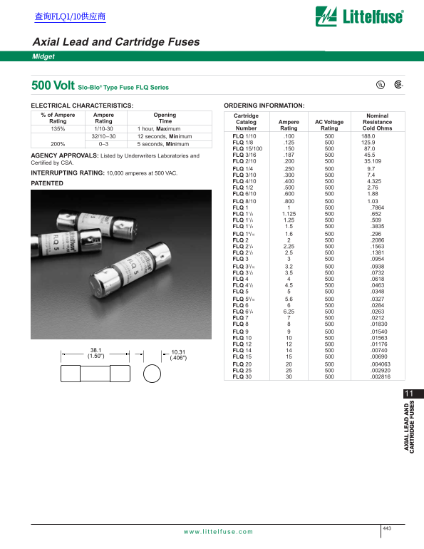 Littelfuse 500 Volt Handbook - Page 1