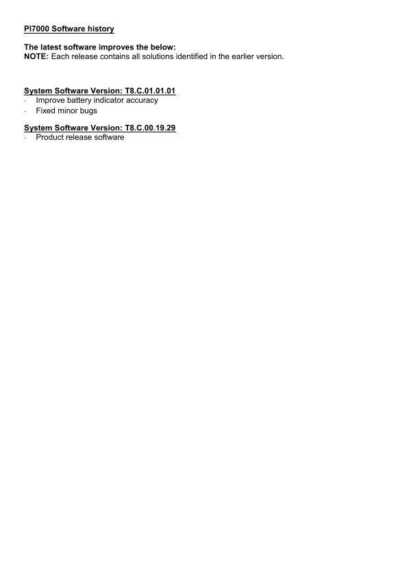 Philips Entertainment Tablet PI7000S2 93 Product Support and User Manual Firmware Upgrade Software - Page 1