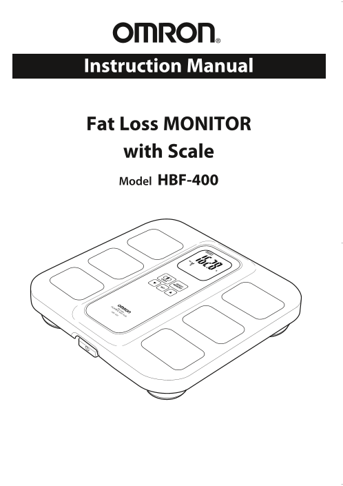Omron HBF-400 User Manual - Page 1