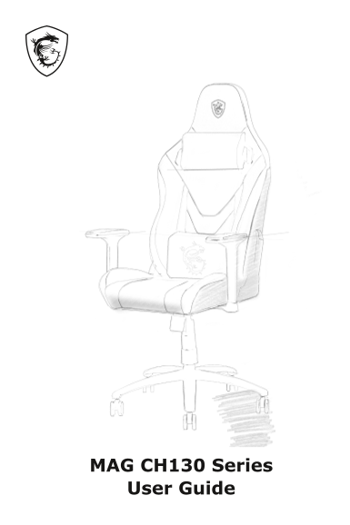 MSI Gaming Chairs - MAG CH130 I REPEAT Tek Fabric Product Specifications User Manual (Language: English) - Page 1