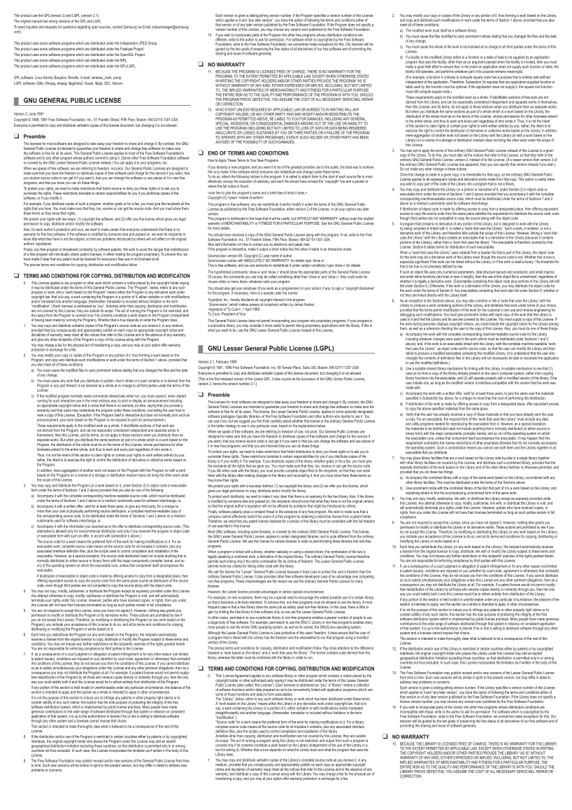 Samsung LA52B550K1F Open Source Code Guide - Page 1