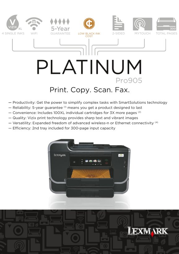Lexmark Pro905 User Guide - Page 1