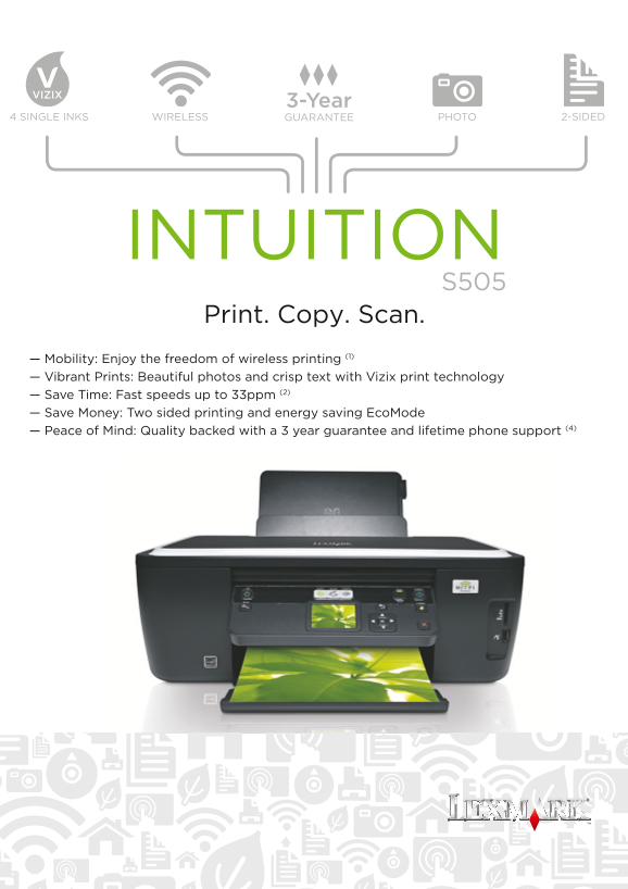 Lexmark S505 User's Guide - Page 1
