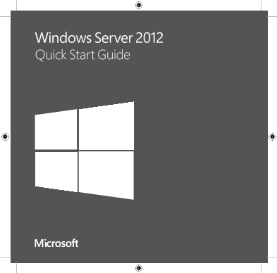 Dell Microsoft Windows Server 2012 Quick Start Guide - Page 1