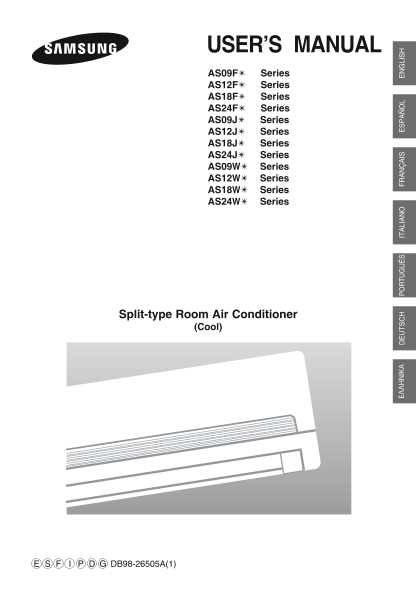 Samsung AS24FBAX User Guide - Page 1