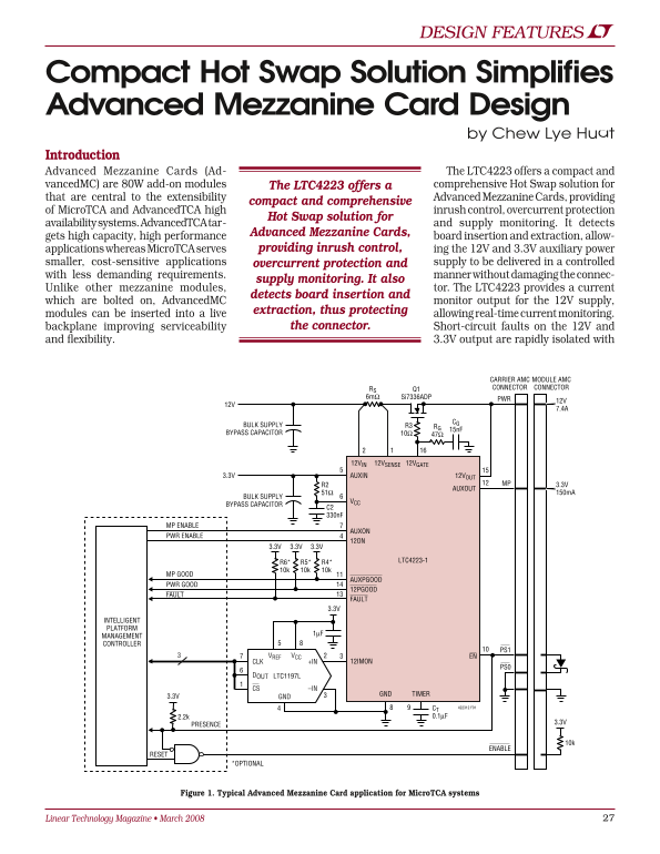 LINEAR LTC4223 User Guide Manual - Page 1