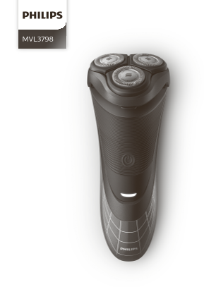 Philips Shaver series 9000 SensoTouch – Spider-Man Edition MVL3798 User Manual and Product Support Documents - Page 1