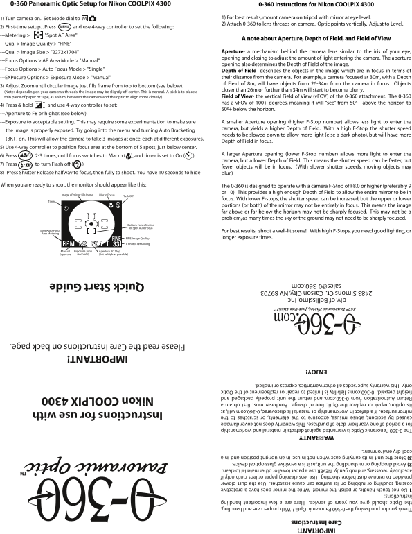 Nikon COOLPIX 4300 User's Manual - Page 1