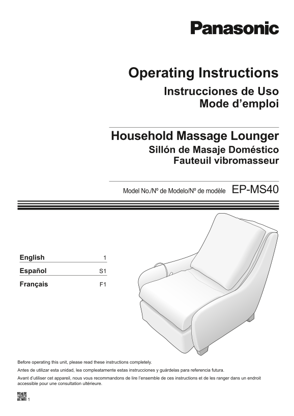 Panasonic EPMS40 User Guide - Page 1