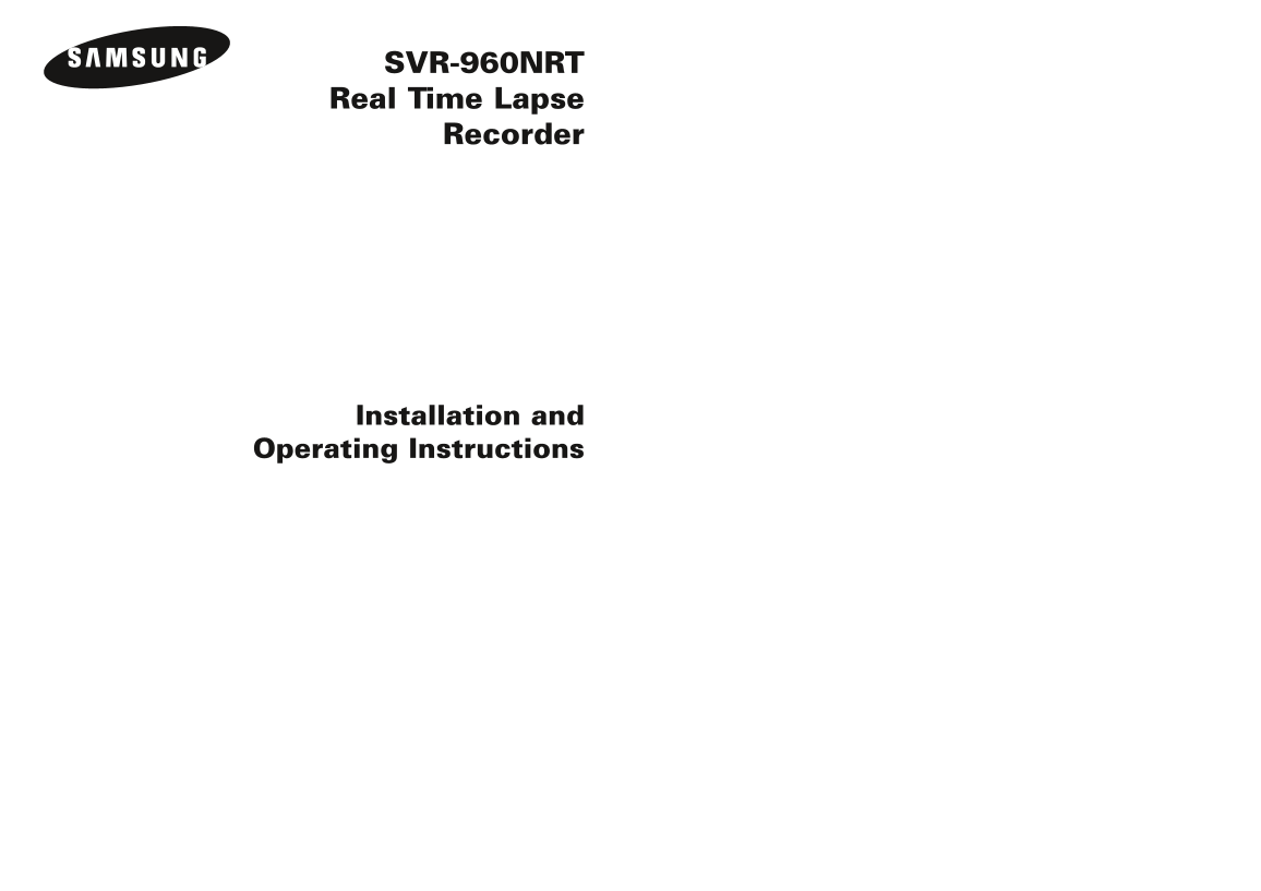 Samsung Soundbar SVR960N User Guide - Page 1