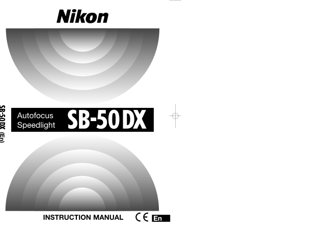 Nikon SB-50DX User Manual - Page 1