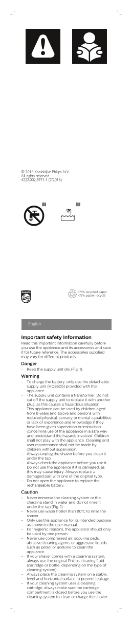 Philips S80 02 80th Anniversary Limited Edition Support and Product Documentation Manual - Page 1