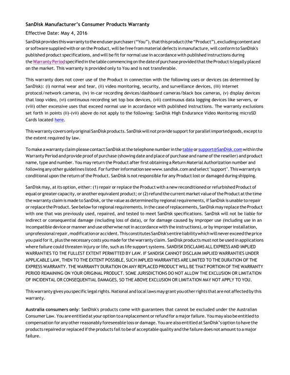 WD Western Digital Microsoft Word - APAC English - Current .docx User Guide - Page 1