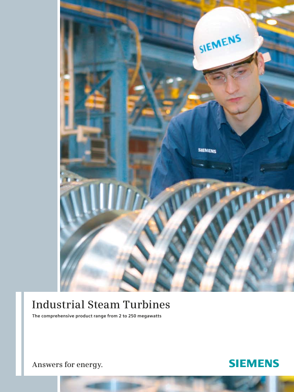 Siemens Industrial Steam Turbine User and Service Manuals - Page 1