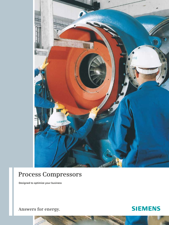 Siemens Process Compressors User Manual and Specifications Guide - Page 1