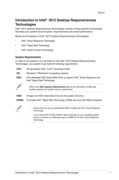 ASUS ESC500 G3-Intel Server Workstation AI Hypercomputer Response Technologies User's Manual. - Page 1