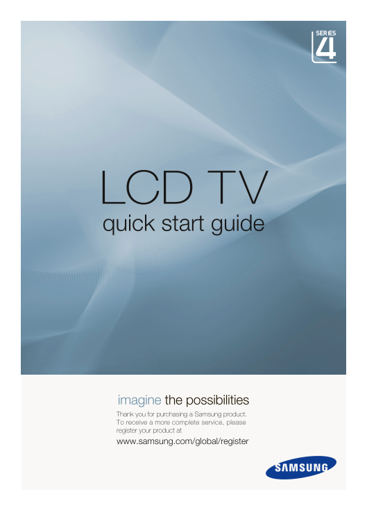 Samsung LA37A350C1 Quick User Guide _Part 2 Product_ - Page 1
