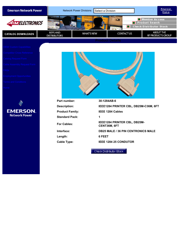 Emerson 30-1284AB-6 User Manual - Page 1