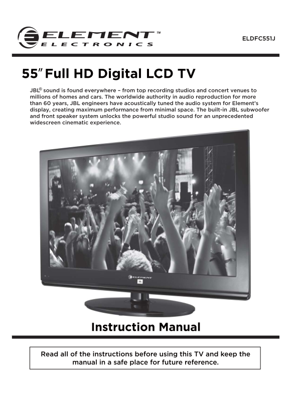 ELEMENT ELDFC551J User Guide - Page 1