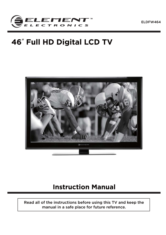 ELEMENT ELDFW464 User Guide - Page 1