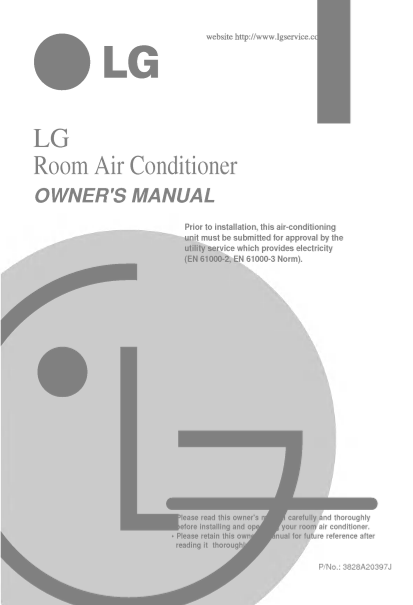 LG Split Air Conditioner Wall-Mounted AC LS-C306MMB0.AMBBDXB User Manual - English - Page 1