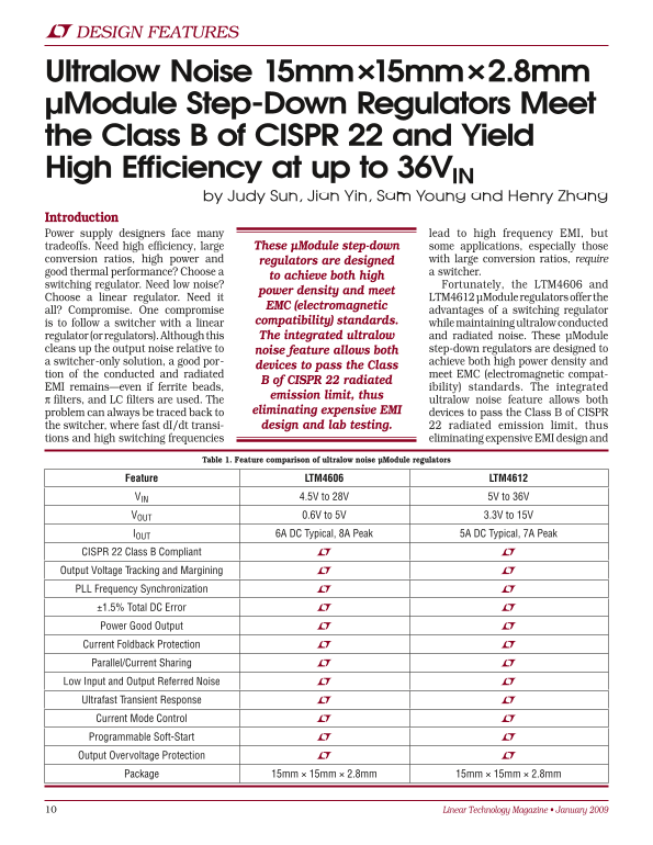 LINEAR LTC4606 User Guide Manual - Page 1