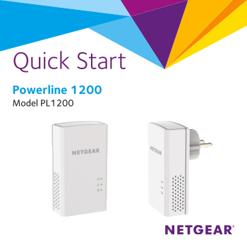 Netgear PL1200 - Powerline 1200 Installation Guide - Page 1