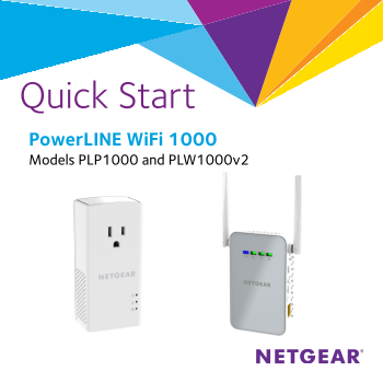 Netgear PLPW1000 - Powerline 1000 + Extra Outlet Installation Guide - Page 1