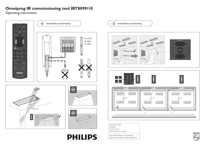 Philips IRT8099 10 Omniprog IR Commissioning Tool User Manual - Page 1