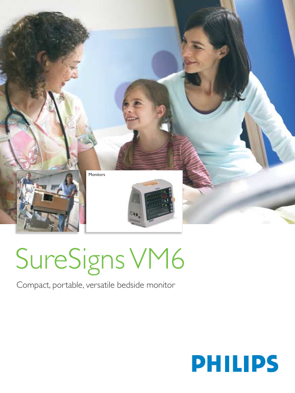 Philips SureSigns VM6 User Guide - Page 1