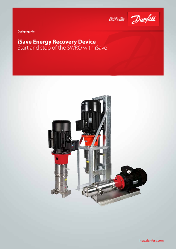 Danfoss Start and Stop of the SWRO With iSave Unit Design Guide - Page 1