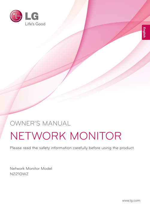 LG Monitor N2210WZ-BF.ACN Product Specification English - Page 1
