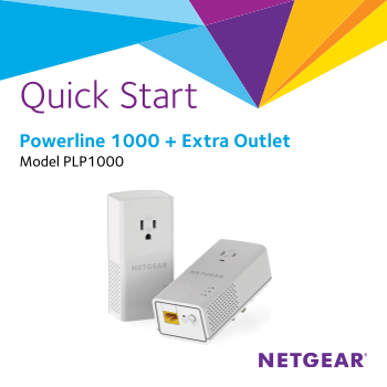 Netgear PLP1000 – Powerline 1000 + Extra Outlet Installation Guide - Page 1