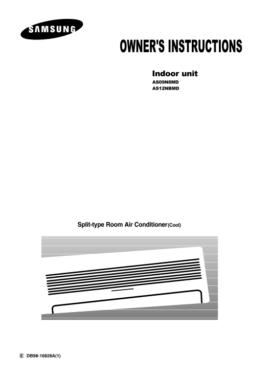 Samsung IAS09N8MD AAE User's Manual - Page 1