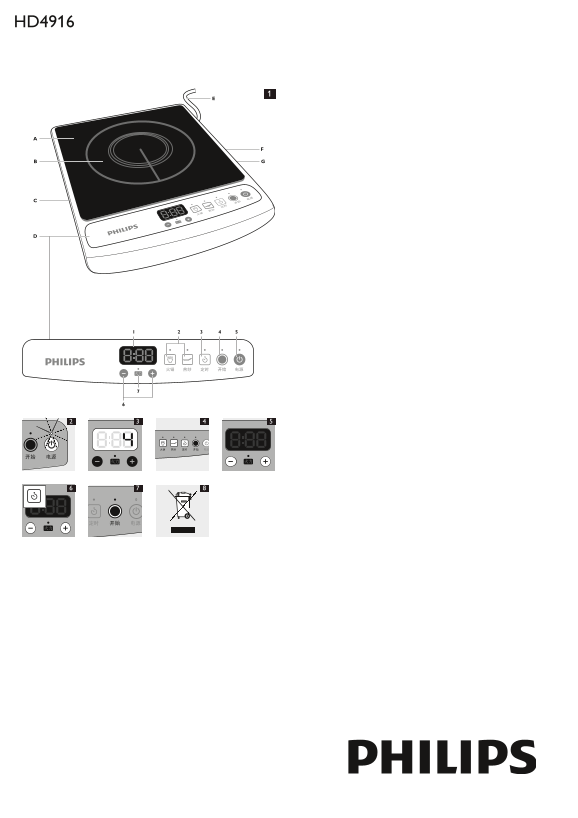 PHILIPS HD4916 User Manual - Page 1
