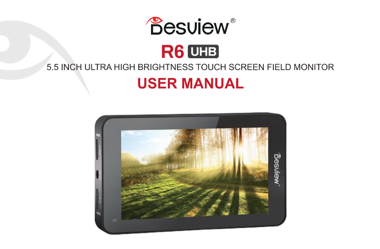 Rollei Desview R6 Touch Screen Monitor Operation Manual (EN) - Page 1