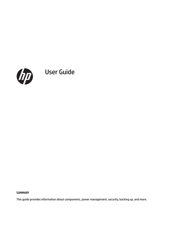 HP Chromebook 14 inch 14a-na1000 User Guide - Page 1