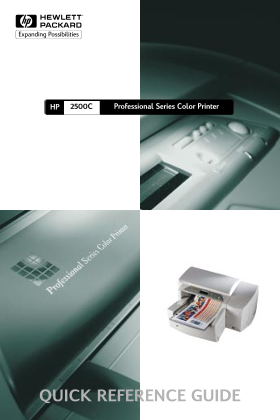 HP LaserJet 2500c Pro Printer Series, HP DeskJet 2500C User Guide - Page 1