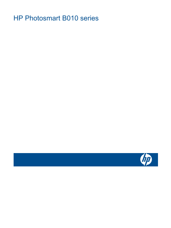 HP Photosmart Multifunction Printer Series - B010 User Guide - Page 1