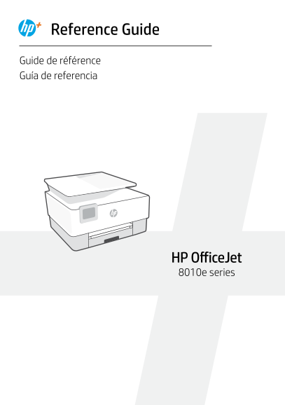 HP OfficeJet 8010e Reference Guide Series - Page 1