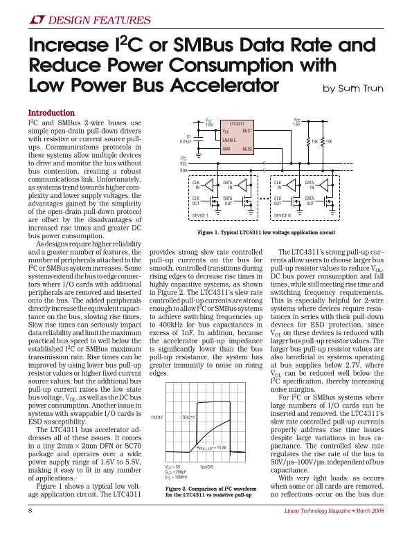 LINEAR LTC4311 User Guide and Technical Specifications - Page 1