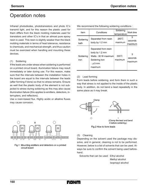 ROHM Operation notes - Page 1