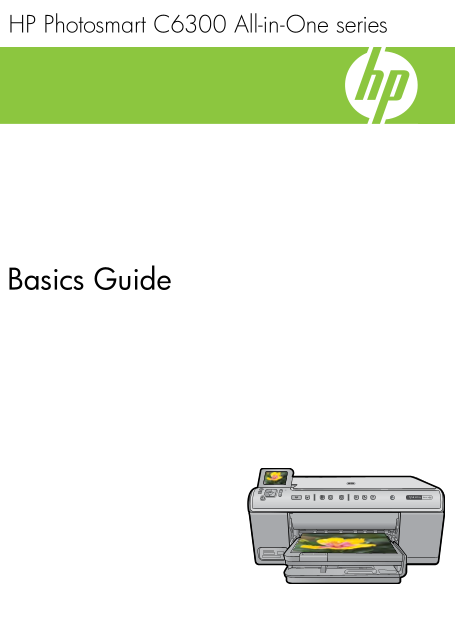 HP Photosmart C6300 Series Basic Guide - Page 1