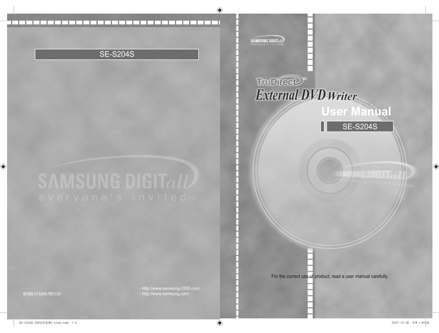 Samsung SE-S204S User Guide - Page 1