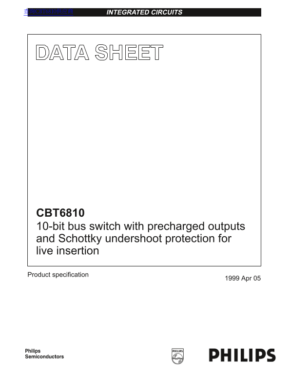 PHILIPS CBT6810 User Guide & Data Sheet - Page 1