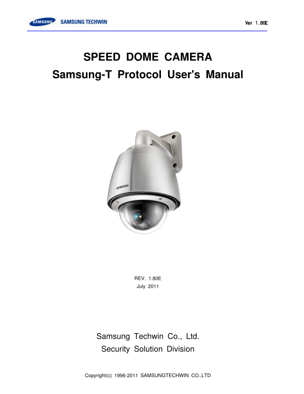 Samsung T-Protocol User Guide - Page 1