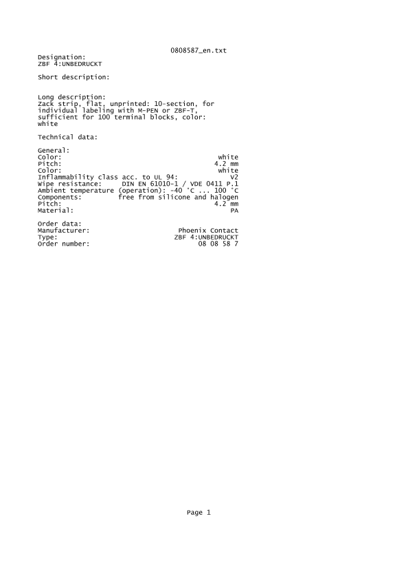 Phoenix Contact - 0808587_en User Guide Manual - Page 1