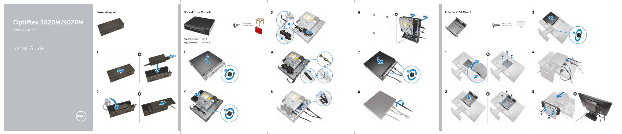 Dell OptiPlex 3020M 9020M Install Guide  - Accessories - Page 1