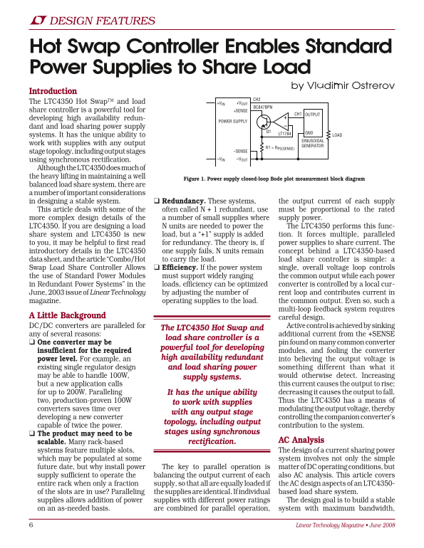LINEAR LTC4350 User Guide - Page 1